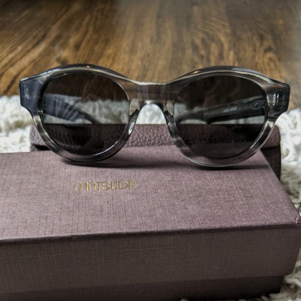 Matsuda M1021 sunglasses in Grey Stone, NIB